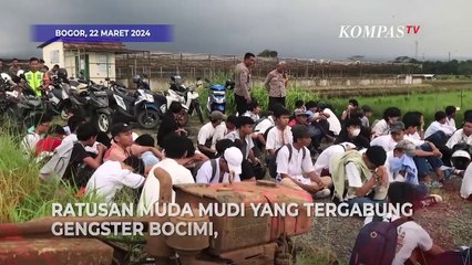 Ratusan Gengster di Bogor Diamankan Polisi, Diduga Akan Melakukan Tawuran