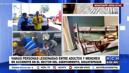 Múltiples heridos al accidentarse pickup con cortadores de café en Siguatepeque