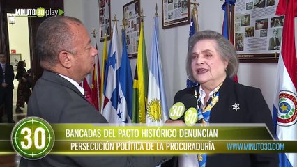 Bancadas del Pacto Histórico denuncian persecución política de la Procuraduría