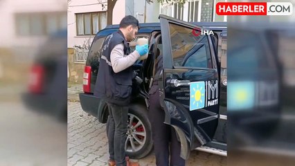 İYİ Parti Belediye Başkan Adayının Aracı Kurşunlandı