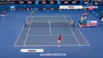 Rafael Nadal vs Roger Federer - Australian Open 2012 Semifinal - Highlights