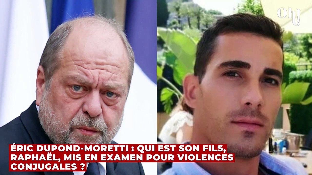 Éric Dupond-Moretti : qui est son fils, Raphaël, mis en examen pour  violences conjugales ?