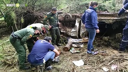 Un fallecido y seis personas heridas, el balance final que dejó el derrumbe en El Retiro