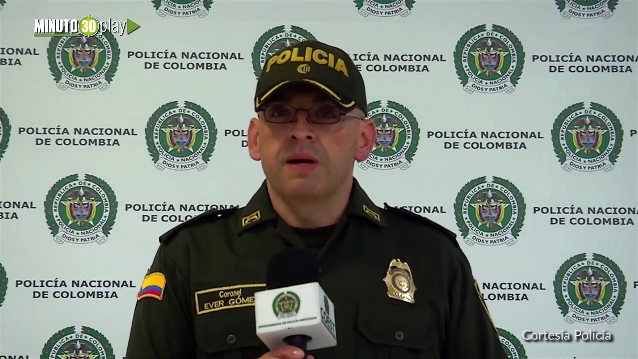 Policía sobre caso de Ituango