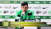 Atlético Nacional ha crecido Jhon Bodmer técnico verdolaga