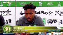 Bodmer es como un padre para cada uno de los jóvenes Édier Ocampo, lateral de Atlético Nacional