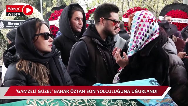 Türk sinemasının 'Gamzeli güzeli' Bahar Öztan son yolculuğuna uğurlandı