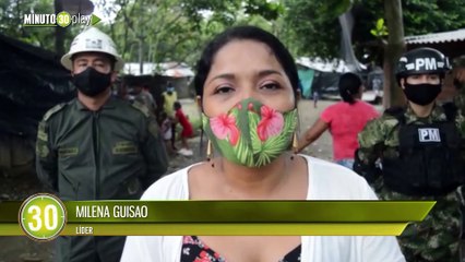 Tras desabastecimiento en Urabá, Ejército entregó más de 15 toneladas de alimentos