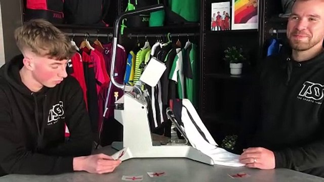 West Midlands shop sells iron-on St George’s Cross transfers so fans can cover controversial England kit's flag