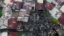 03-01-18 Incendio consumio siete viviendas en el barrio Oasis de Puerto Berrio