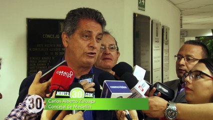 19-02-18 Varios concejales se unieron para apoyar a EPM tras informe de la Contraloria