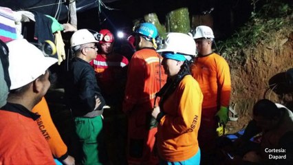 08-02-18 Con vida rescataron a los siete mineros en Remedios