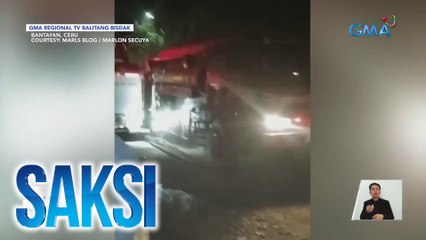 Firetruck, inararo ang ilang residente; 62-anyos na lalaking tumutulong sa mga bumbero, patay | Saksi