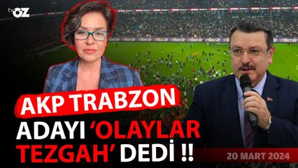 Trabzon’da 2 holigan tutuklandı… AKP Trabzon Büyükşehir adayı ‘bu olaylar tezgah’ dedi.