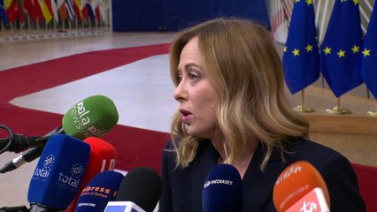 Ue, Meloni "Von der Leyen bis? Il tema è per fare cosa"