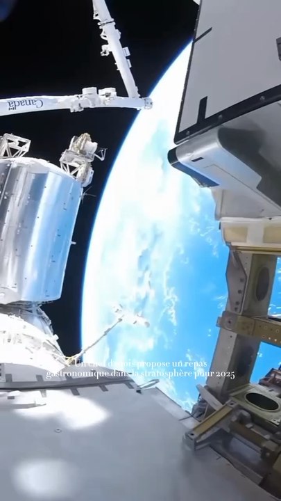 ✈️ Préparez-vous à une expérience gastronomique hors du commun ! ️ #petitmauda #evenement #Gastronomie #Stratosphère #RepasDansLeCiel #ExpérienceUnique #TourismeSpatial