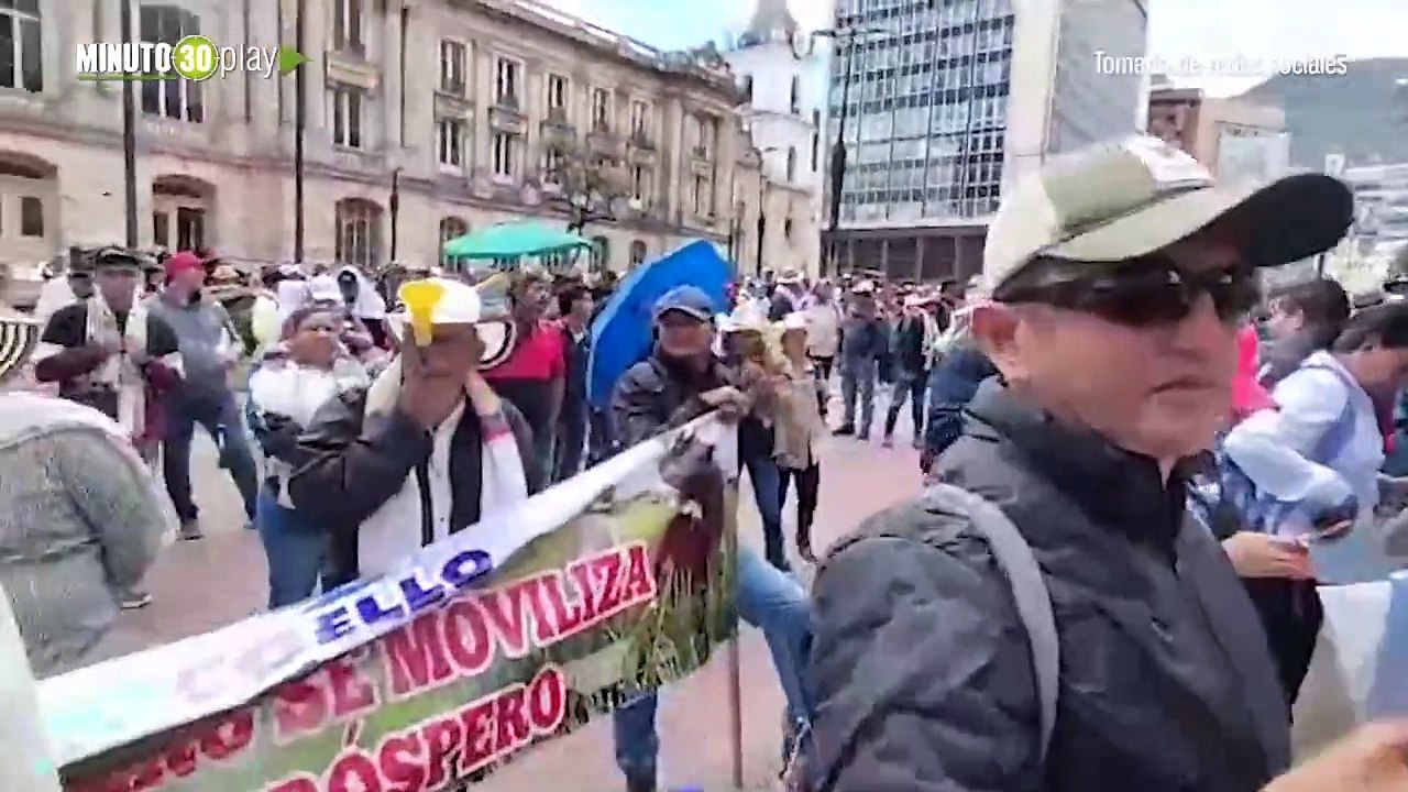 Se presentan marchas de productores arroceros e...