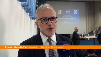 Ruffini “Sul principio di uguaglianza bisogna andare avanti"
