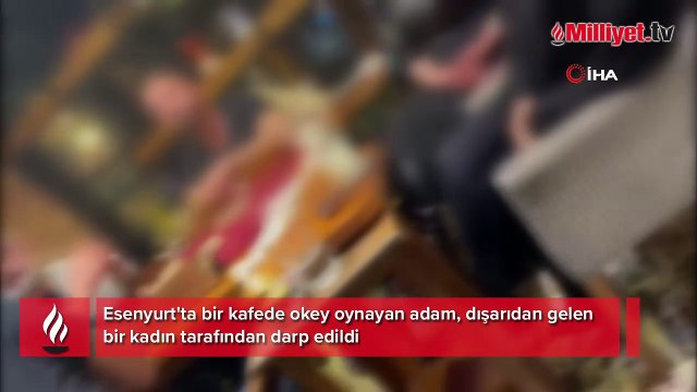 Yer: Esenyurt! Okey masasında basan kadın, ortalığı birbirine kattı