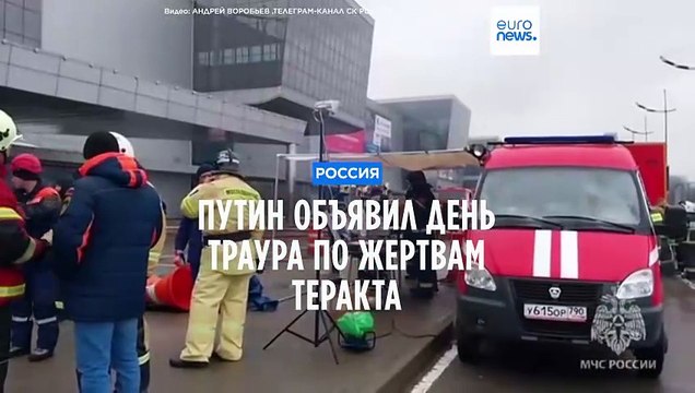 Путин: все исполнители теракта задержаны, они пытались скрыться в Украине