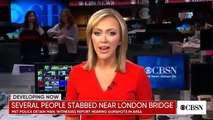 Varias personas apuladas cerca del Puente de Londres