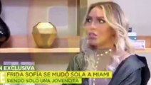 Frida Sofía asegura que Alejandra Guzmán la indujo al alcohol.ccc