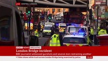 'Disparos' al sospechoso en el Puente de Londres