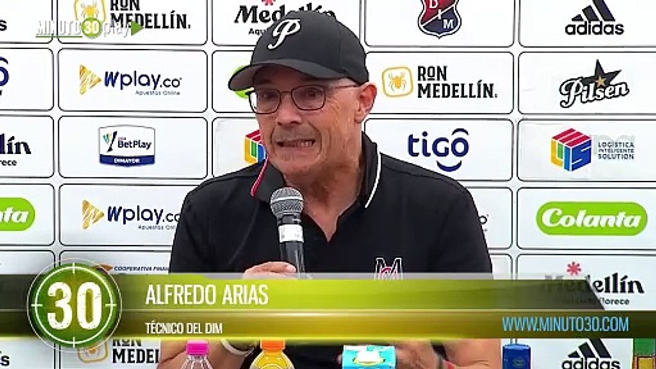 Vamos a ir por todo  Alfredo Arias, técnico del DIM y la llave de la final