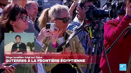 Aux portes de Gaza, le chef de l'ONU appelle à mettre fin au "cauchemar"