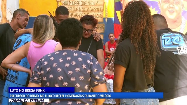 Precursor do Brega Funk, MC Elloco recebe homenagens durante o velório