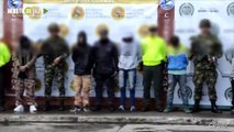 26-10-18 En Rionegro y El Santuario fueron capturados 15 presuntos integrantes de la banda El Laberinto