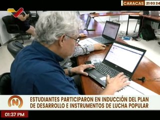 EVP ofreció inducción del Plan de Desarrollo e Instrumentos de Lucha Popular
