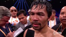 Manny Pacquiao vs. Adrien Broner Entrevista tras la pelea