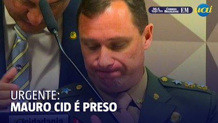 Mauro Cid é preso após depoimento ao STF