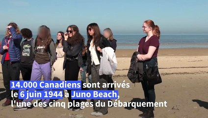 A Juno Beach, de jeunes Canadiennes sur les traces de parents tués en 1944