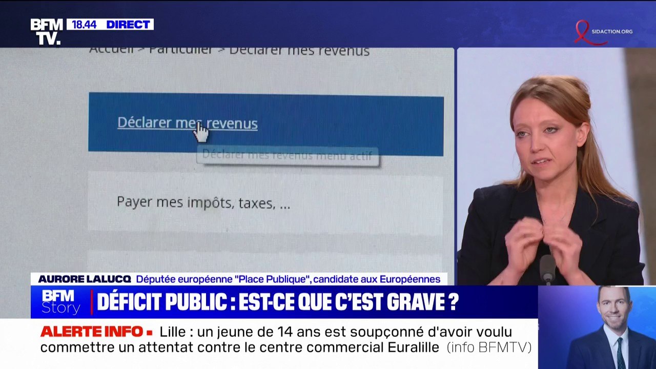 Déficit public: "Il faut taxer les superprofits des  Français les plus riches", pour Aurore Lalucq (économiste et députée européenne “Place Publique”)