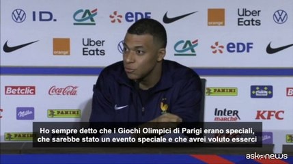 Mbapp?: I Giochi Olimpici? Sarebbe un sogno per me
