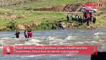 Zamanla yarış! Şanlıurfa'da sel sularına kapılan 3 kadın kurtarıldı, 1 çocuk kayıp