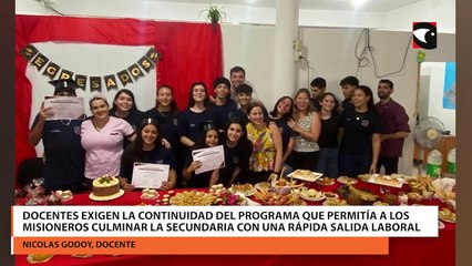 Peligra la continuidad del programa escuela profesional secundaria por recortes de Nación
