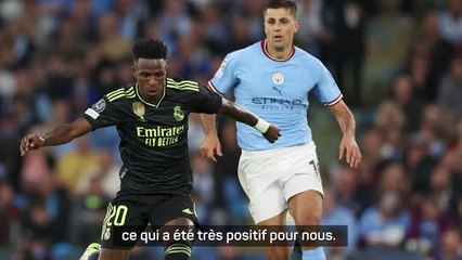 Man. City - Rodri : "En cinq ans, j'ai joué quatre fois le Real..."