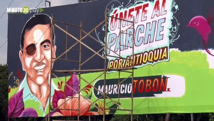 06-08-19 Mauricio Tobón, candidato a la Gobernación, sorprende con novedosa campaña política