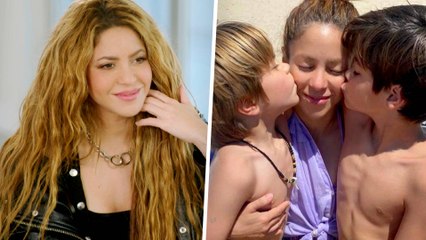 Orgullosa, Shakira habla de cómo sus hijos se han adaptado a su nueva vida