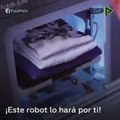 Robot que plancha, dobla y perfuma tu ropa