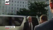 Mueller arrives for testimony on Russia probe