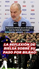 Bielsa se sincera sobre su paso por Bilbao: "Debería haber hecho más por quedarme más tiempo"