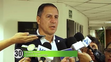19-02-18 Buscan que el escudo de armas se mantenga como logo oficial de la Alcaldia de Medellin