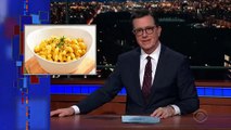 The Late Show: Mientras tanto ... El excedente de queso más alto de Estados Unidos