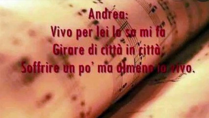 Vivo per lei - cover