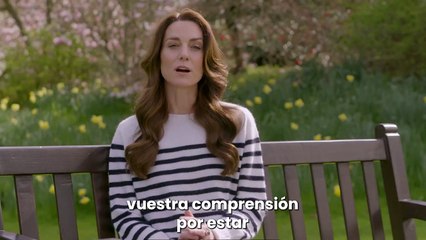 Kate Middleton anuncia que tiene cáncer y que está en tratamiento de "quimoterapia preventiva"