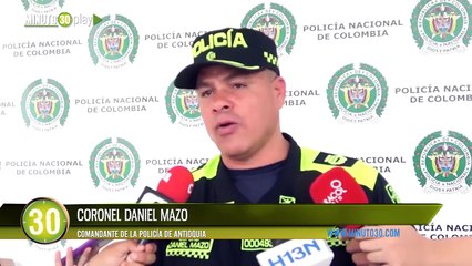 En una nevera de icopor llevaba todas estas armas, munición y droga